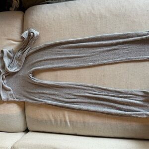 Fashion Nova Light Gray Knit Top